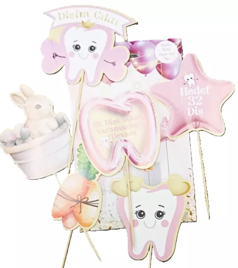 PASTA ÜSTÜ FİGÜR SET  PASTA SÜS